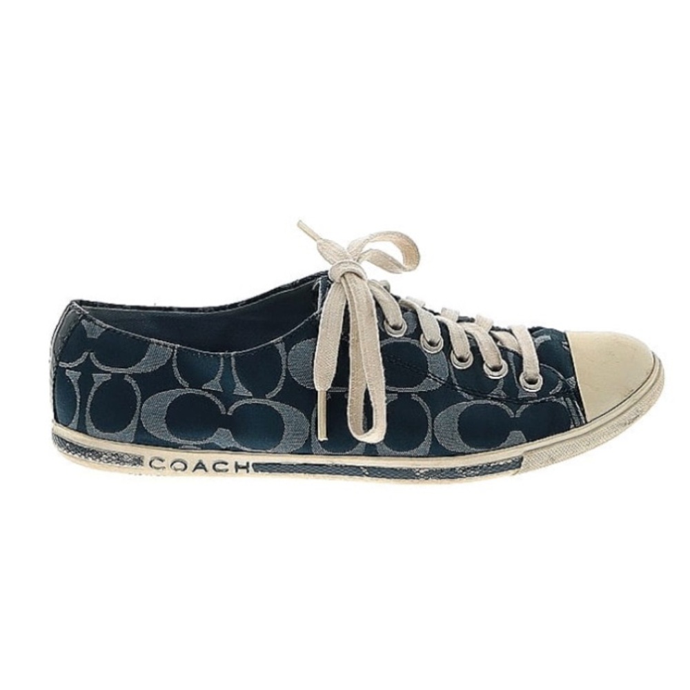 Coach canvas size 7 shoes unisex: sneakers